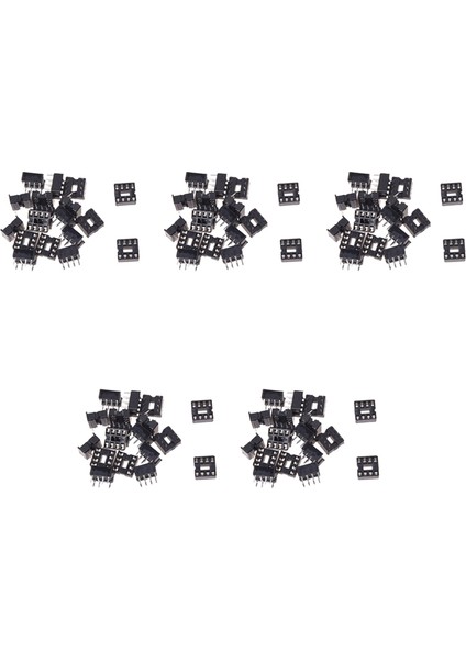 100X 8 Pin 2.54MM Pitch Ic Soket Lehim Tipi Adaptör (Yurt Dışından)