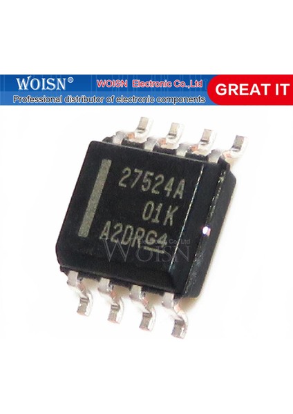 10 Adet UCC27524ADR UCC27524A 27524A Sop-8 (Yurt Dışından)