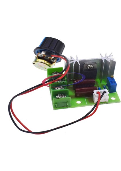 Ac 220V 2000W Yüksek Scr Voltaj Regülatörü Karartma Dimmerler Motor Hız Kontrol Valisi Modülü W/potansiyometre (Yurt Dışından)
