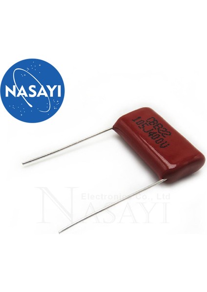CBB22 Kapasitör 400V105J 105J400V Ayak Mesafesi 20MM 1uf (Yurt Dışından)