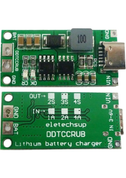 3s 2A Tip-C Takviye Modülü Polimer Lityum Iyon Pil Şarj Modülü (Yurt Dışından) fiyatları