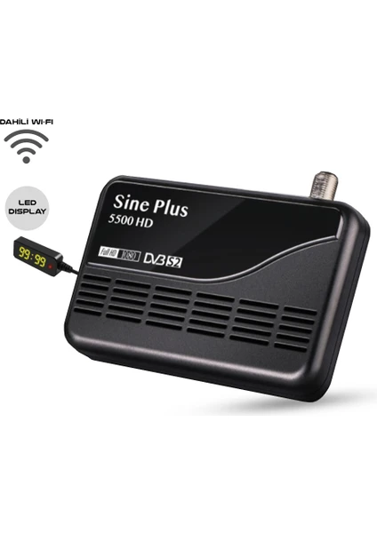 Sine Plus 5500 Hd Wıfı Uydu Alıcısı