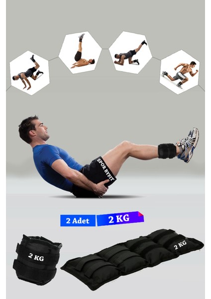 Siyah Deluxe Comfort El Ayak Ağırlığı fiyatları