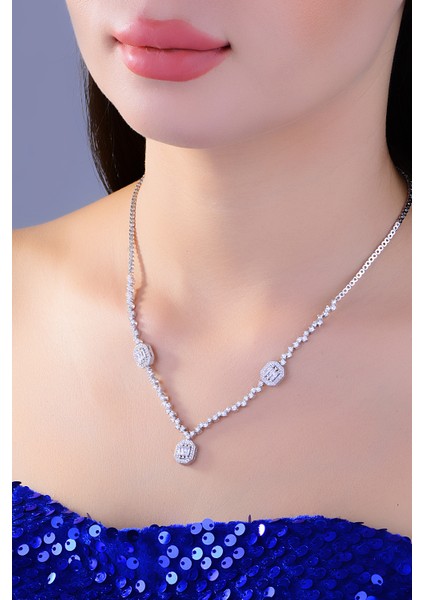 Kadın 925 Ayar Gümüş Baget Su Yolu Set fiyatları