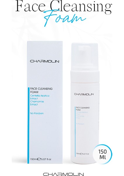 Face Cleansing Foam Parabensiz Yüz Yıkama Köpüğü 150ML