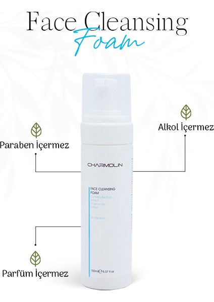 Face Cleansing Foam Parabensiz Yüz Yıkama Köpüğü 150ML