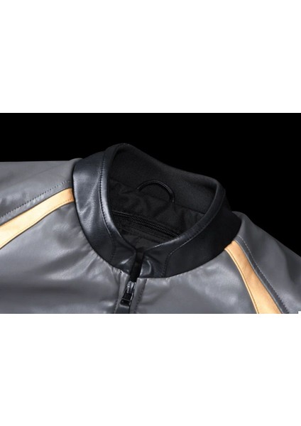 Motosiklet Montu 4 Mevsim Deri ve Maxdura Kumaş Racing Mont Pu Leather Black-Gold fiyatları