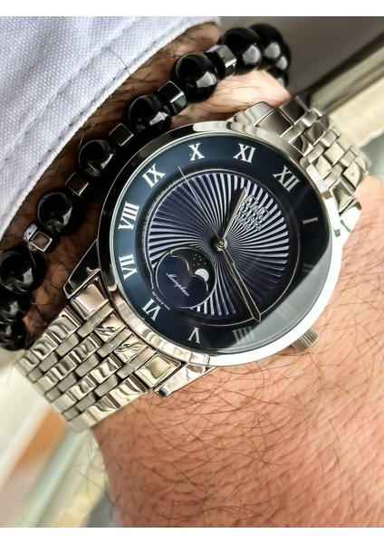 Çelik Kordon, Su Geçirmez, 2 Yıl Garantili Gümüş Renk Erkek Kol Saati+Bileklik fiyatları