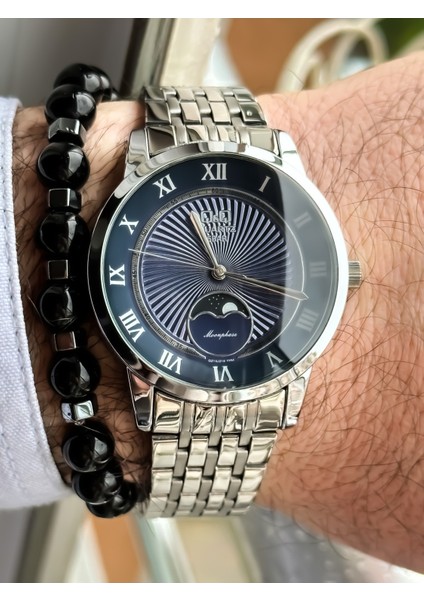 Çelik Kordon, Su Geçirmez, 2 Yıl Garantili Gümüş Renk Erkek Kol Saati+Bileklik fırsatları