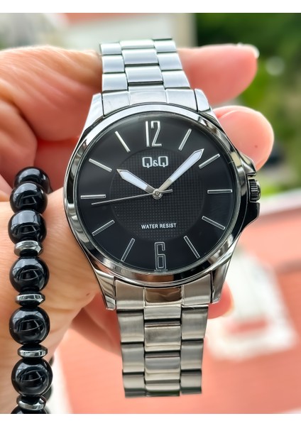 Füme Renk, Çelik Kordon, Su Geçirmez, Ince Kasa Erkek Kol Saati + Bileklik modelleri