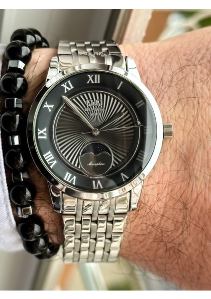 Marka Çelik Kordon, Su Geçirmez, 2 Yıl Garantili Gümüş Renk Erkek Kol Saati+Bileklik fırsatları