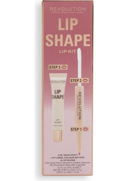 Lip Shape Dudak Kiti Rose Pink