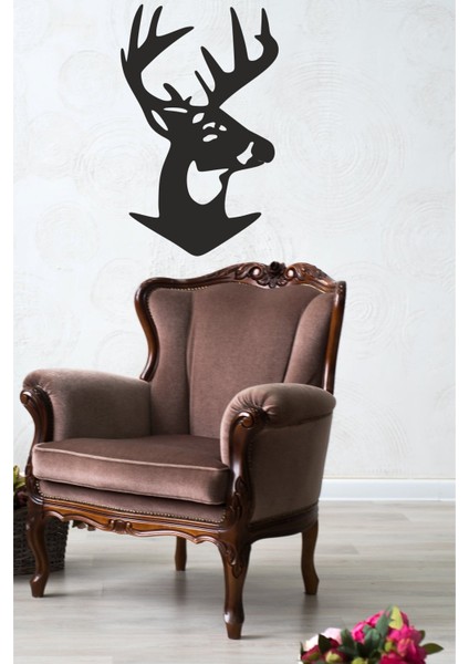 Geyik Kafası Duvar Dekoru-Süsü, Ahşap Dekoratif Tablo modelleri