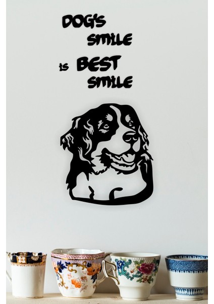 Köpek ve Motto Duvar Dekoru - Süsü, Ahşap Dekoratif Tablo fiyatları