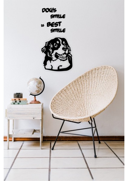 Köpek ve Motto Duvar Dekoru - Süsü, Ahşap Dekoratif Tablo indirimleri