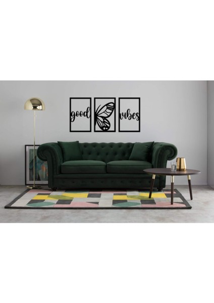 Good Vibes Duvar Dekoru - Süsü Dekoratif Tablo