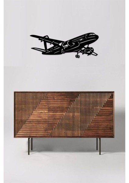 Uçak, Yolcu Uçağı Duvar Dekoru-Süsü, Ahşap Dekoratif Tablo 4 modelleri