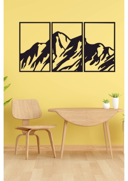 Dağ Manzarası 3 Parça Tablo indirimleri