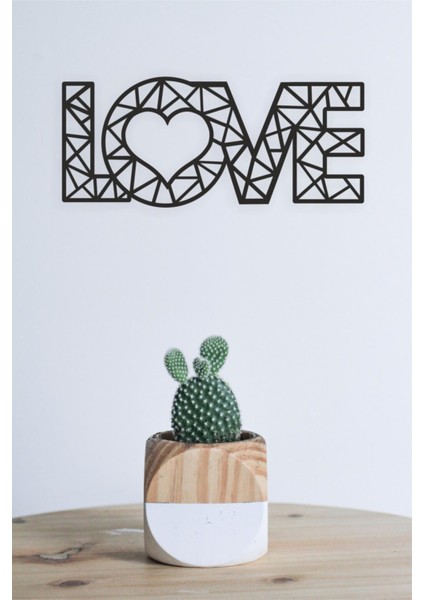"love" Yazı Duvar Dekoru-Süsü, Tablo