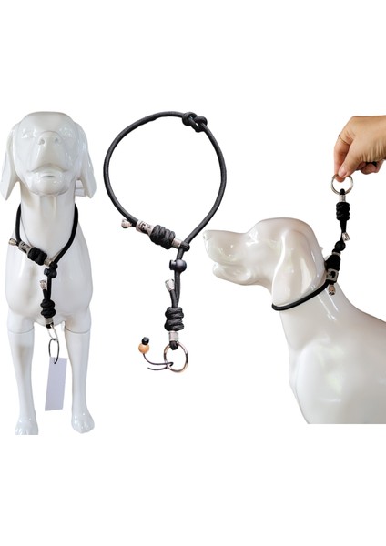 VSLT Handmade Stoperli Köpek Eğitim Tasma. Köpek Boğma Tasma. Training Dog Leash. Choke Collar Dog