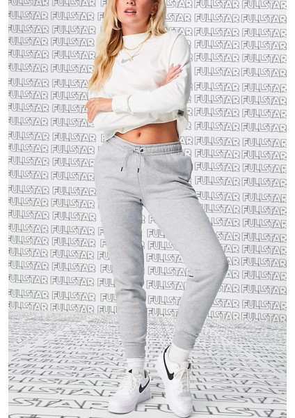 Sportswear Essential Fleece Sweatpant Pamuklu Şardonlu Eşofman Altı Gri fırsatları