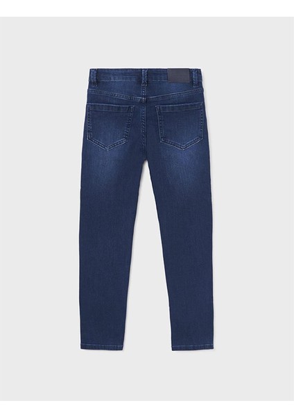 Kışlık Erkek SlimFit Denim Pantolon Koyu Mavi modelleri