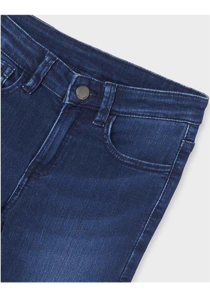 Kışlık Erkek SlimFit Denim Pantolon Koyu Mavi fırsatları