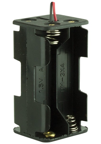 4lü Üstüste Aa Sırt Sırta Pil Yuvası (IC-234)