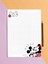 Mickey Minnie Mouse Desenli Kareli Notepad 01 Günlük Planlayıcı Defter To Do List Not Defteri Ajanda 1