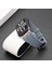 apple Watch 42 44 45 49 mm Kordon Metal Bağlantılı Silikon Kordon 89 1/2/3/4/5/6/se/se2/7/8/9/ultra Luxplus 2029 3