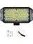 24 cm Kayar Sinyalli Sis Lambası Adet 12-80V Beyaz-Amber / LASS330 3