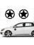 Off Road Us Army Star Askeri Yıldız Sticker Set 2 Adet 15*15 cm 1