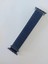 Apple Watch Uyumlu Spor Hasır Kordon 42/44 mm Mavi (Kenarları Sarıçizgili) 5