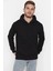 3 Iplik Erkek Regular Fit Kapüşonlu Içi Yumuşak Tüylü Pamuklu Sweatshirt 1