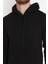 3 Iplik Erkek Regular Fit Kapüşonlu Içi Yumuşak Tüylü Pamuklu Sweatshirt 2
