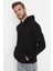 3 Iplik Erkek Regular Fit Kapüşonlu Içi Yumuşak Tüylü Pamuklu Sweatshirt 4