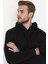 3 Iplik Erkek Regular Fit Kapüşonlu Içi Yumuşak Tüylü Pamuklu Sweatshirt 5