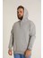 3 Iplik Erkek Regular Fit Kapüşonlu Içi Yumuşak Tüylü Pamuklu Sweatshirt 3