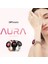 Future Aura Bluetooth 5.2 IP68 Su Geçirmez AMOLED Ekran 1.04 inç Arama Özellikli iOS&Android Uyumlu Nabız Spor Kan Oksijen Takibi 27mm Akıllı Saat Gümüş 8