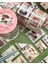 Mantar Temalı Tek Tek Çıkartmalı Pul Washi Bant / Sticker / Çıkartma/bullet Journal/ Defter Süsleme 3