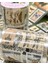 Kelebek Temalı Tek Tek Çıkartmalı Pul Washi Bant / Sticker / Çıkartma/bullet Journal/ Defter Süsleme 5