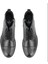 Valentin Siyah Erkek Fermuarlı Deri Bot 4