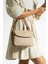 Yeni Sezon Kolon Askılı 4 Bölmeli Vizon Taba Kadın Omuz Çantası 25X15CM PBU2174 4