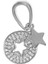 Kadın Yıldız Model Taşlı Charm 1