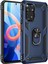 Xiaomi Redmi Note 11 Uyumlu Kılıf Kamera Korumalı Yüzüklü Armor Military Tank Sofya Kapak - Lacivert 1