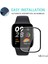 Xiaomi Redmi Watch 3 Active ile Uyumlu Ekran Koruyucu Nano Esnek Cam Tam Kaplayan Ppm 3
