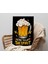Beer Tasarımlı Kanvas Tablo-12 50X70CM Ev Dekorasyonu, Ev Hediyesi 1