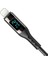 Buff BL73 27W Type-C To Lightning 1.2m 3A Pd Dijital Ekranlı Data-Şarj Kablosu 3
