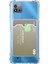 Caseworld Realme C11 Kapak Kamera Korumalı Kartlıklı Darbe Emici Özellikli Şeffaf Silikon Kılıf 1
