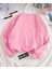 Newcabin.35 Kalın Geniş Pembe Oversize Pamuklu 3İplik Sweat 2